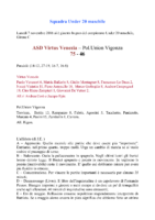 art. 03 andata con Vigonza U20m 16-17